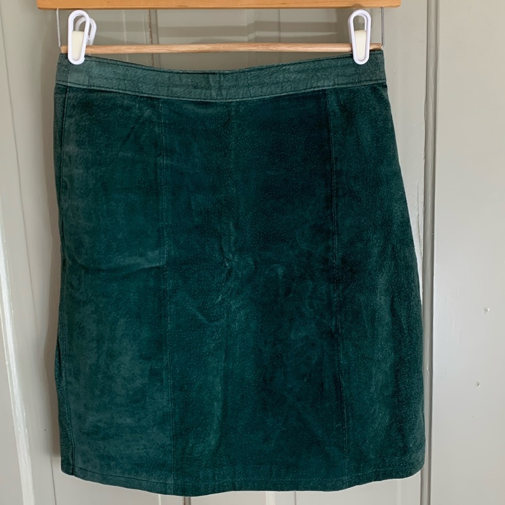 Suede Skirt